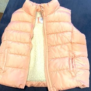 Gap kids vest pink Standars